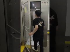 HEPA এয়ার ফিল্টার সিস্টেমের সাথে কাস্টমাইজড স্টেইনলেস স্টীল ক্লিনরুম এয়ার শাওয়ার