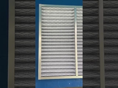 কার্যকারিতা প্লেটেড প্যানেল এয়ার পিউরিফায়ার ফিল্টার 46mm/96mm G4 রেটিং 5um পোরোসিটি