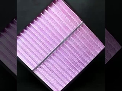 ইলেকট্রনিক ফোরান্স প্ল্যাটেড প্যানেল এয়ার ফিল্টার কার্ডবোর্ড ফ্রেমের সাথে পারফরম্যান্স G4