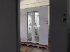 এলইডি আলো এবং ইউভি ল্যাম্প পিএলসি নিয়ন্ত্রণ সহ শক্তি সঞ্চয় 380V এয়ার শাওয়ার টানেল