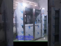 বায়ু বেগ ২০-২৫মি/সেকেন্ড এবং মডিউল অ্যাসেম্বল টাইপ সহ SUS304 এয়ার শাওয়ার রুম