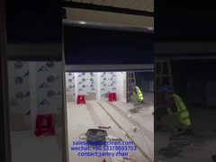 শিল্প কারখানার জন্য দ্রুত ঘূর্ণায়মান দরজা এয়ার শাওয়ার