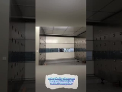 পিভিসি ফাস্ট রোলিং ডোর এয়ার শাওয়ার সাদা/লাল নীল রঙের ক্লিন রুম