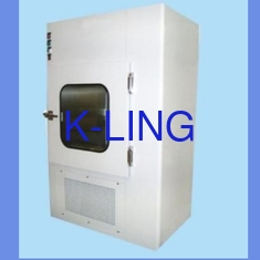 নিয়ন্ত্রণযোগ্য পরিবেশের জন্য কাস্টমাইজযোগ্য 50L ক্ষমতা সহ অ্যাডজাস্টেবল এয়ার শাওয়ার টাইম ক্লিনারুম পাস বক্স