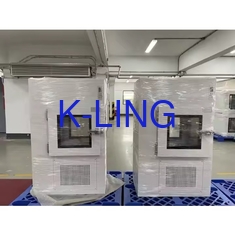 স্টেইনলেস স্টিল পাস বক্স, অ্যাডজাস্টেবল এয়ার শাওয়ার টাইম ০-৯৯ সেকেন্ড, ৫০ লিটার ক্যাপাসিটি, ফার্মাসিউটিক্যাল ক্লিনরুমের জন্য