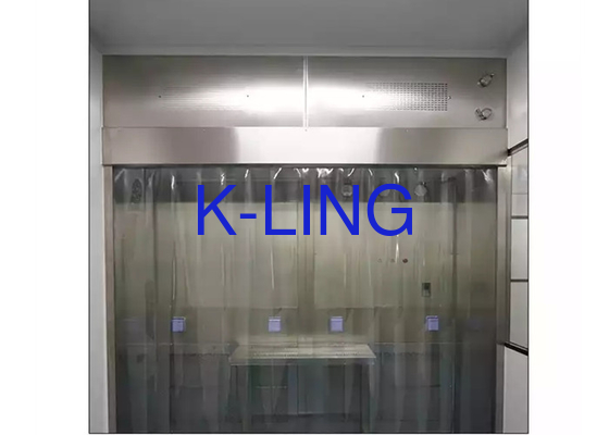 উচ্চ-দক্ষতা পরিস্রাবণ সিস্টেম সহ সমন্বিত বায়ু গতি বিতরণ বুথ