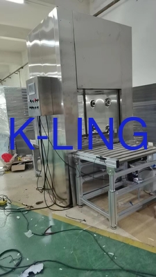 220V / 50Hz বা 380V / 50Hz বর্ধিত বায়ু ফিল্টারিং সহ আবহাওয়া প্রতিরোধী LED এয়ার শাওয়ার টানেল