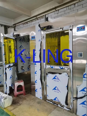 220V / 50Hz বা 380V / 50Hz বর্ধিত বায়ু ফিল্টারিং সহ আবহাওয়া প্রতিরোধী LED এয়ার শাওয়ার টানেল