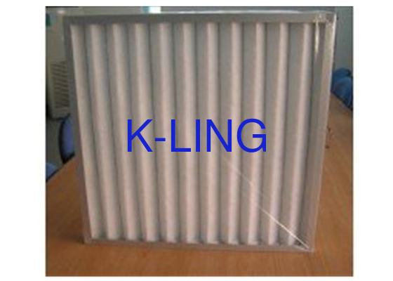 G4 দক্ষতা এবং কাস্টমাইজযোগ্য porosity সঙ্গে 96mm বেধ pleated প্যানেল বায়ু ফিল্টার