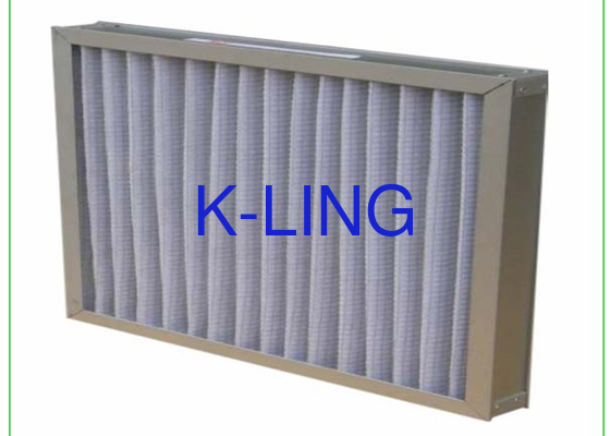 G4 দক্ষতা এবং কাস্টমাইজযোগ্য porosity সঙ্গে 96mm বেধ pleated প্যানেল বায়ু ফিল্টার