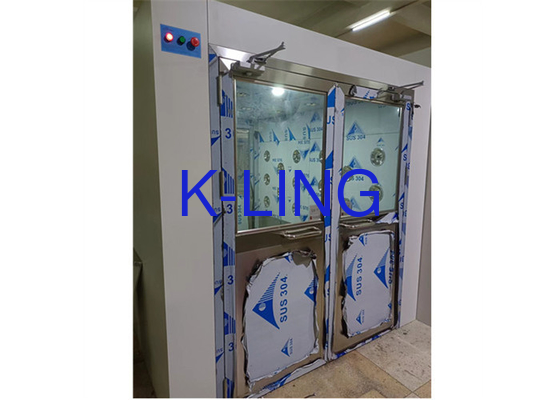 LED লাইট ইন্টারলক সিস্টেম এবং HEPA ফিল্টার সঙ্গে কাস্টমাইজড এয়ার শাওয়ার টানেল