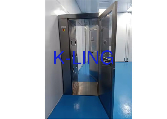 H13/H14 বায়ু ফিল্টার স্বয়ংক্রিয় ফুঁ ম্যানুল সুইং ডোর এয়ার শাওয়ার 220V/50Hz
