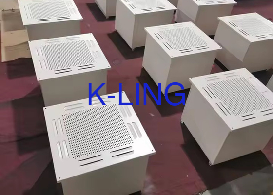 200 CFM HEPA ফিল্টার বক্স 110V/220V পাওয়ার সাপ্লাই পাউডার লেপা ইস্পাত ফ্রেম সহ