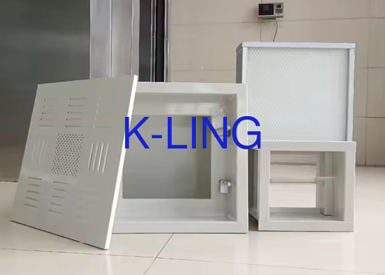 পাউডার লেপা ইস্পাত ফ্রেম কম শক্তি খরচ সঙ্গে উচ্চ দক্ষতা ফিল্টার বক্স