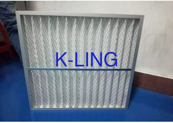 Pre MERV 8 HVAC সিস্টেমের জন্য ভেন্টিলেশন প্ল্যাটেড প্যানেল এয়ার ফিল্টার