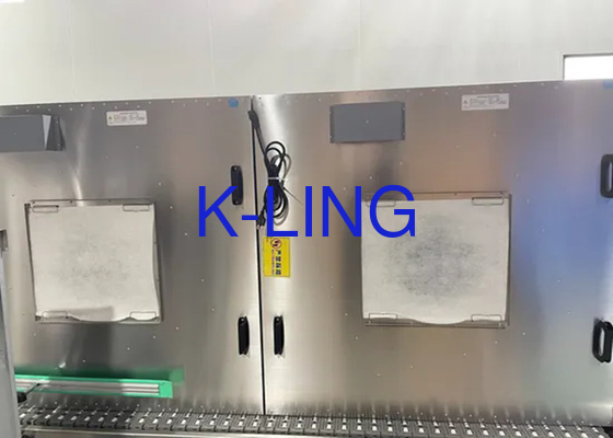 110V ভোল্টেজ ফ্যান ফিল্টার ইউনিট 50W এর শক্তি খরচ এবং এসএস উপাদান