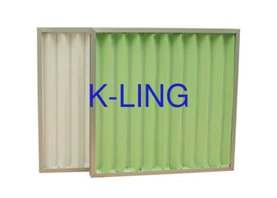 উচ্চ-কার্যকারিতা Merv8 Merv11 Merv13 এইচভিএসি গভীর pleated প্যানেল চুল্লি বায়ু ফিল্টার এসি ইউনিট জন্য এইচভিএসি বায়ু ফিল্টার
