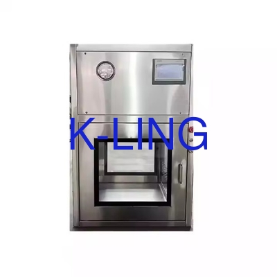 বায়ু প্রবাহ 0.45m/s ± 20% পিএলসি কন্ট্রোল সিস্টেম এবং ISO5 ক্লাস A বিশুদ্ধতা রেঞ্জ সহ ক্লিন রুম সরঞ্জাম