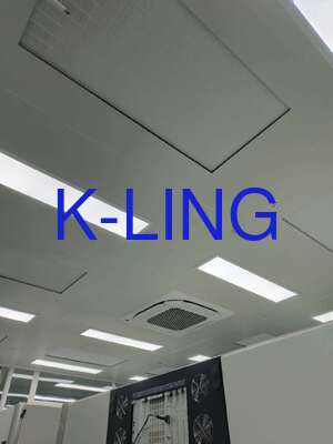 দ্রুত সমাবেশ এবং বিচ্ছিন্নকরণ সফটওয়াল ক্লিন রুম 99.99% @ 0.3um এবং পাউডার লেপা ইস্পাত মডুলার ক্লিন রুম সহ হেপা ফিল্টারেশন সহ