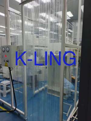 অ্যালুমিনিয়াম প্রোফাইল কোণার চিকিত্সা এবং স্টেরিল উত্পাদনের জন্য দ্রুত সমাবেশের সাথে ফার্মাসিউটিক্যাল সফটওয়াল ক্লিন রুম