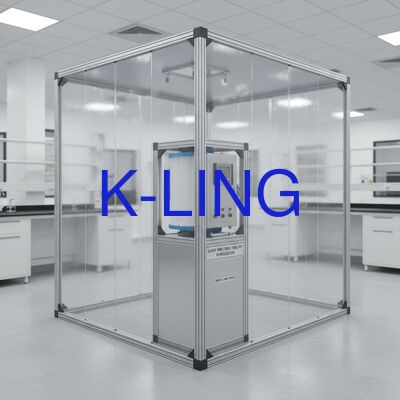 HEPA ফিল্টার এবং প্রিফিল্টার সহ ক্লাস 1000/ISO5/ISO6/ISO7 পরিশোধন সহ সফটওয়াল ক্লিন রুম মডুলার ক্লিন রুম freestanding বা ওয়াল মাউন্টেড
