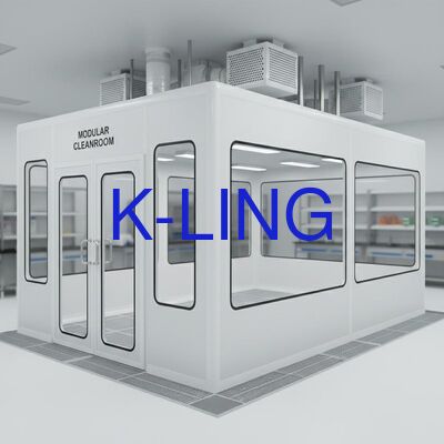 Modular Cleanroom with 220V 50-60HZ Power Supply and ISO Class 5 To ISO Class 8 Purification in Customizable Sizes