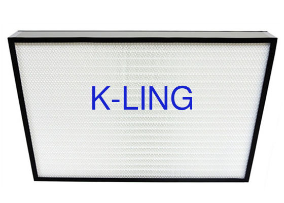 বিভাজক ISO সার্টিফিকেশন ছাড়াই এক্সট্রুড অ্যালুমিনিয়াম ফ্রেম মিনি প্লেট HEPA ফিল্টার