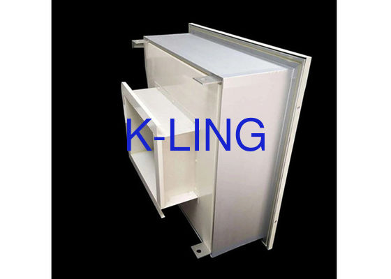 অফিস HEPA ফিল্টার বক্স ডিওপি টেস্ট পোর্টের সাথে স্ট্যান্ডার্ড গোলমাল স্তর ≤ 50dB পূরণ করে