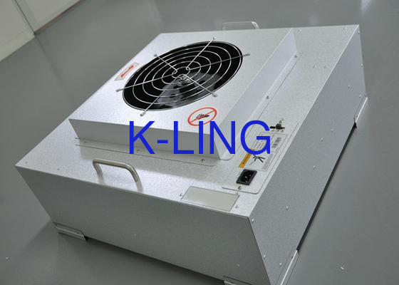 কাস্টমাইজড ফ্যান ফিল্টার ইউনিট 610 X 610 X 350mm দেয়াল মাউন্ট ইনস্টলেশন স্ট্যান্ডার্ড জন্য