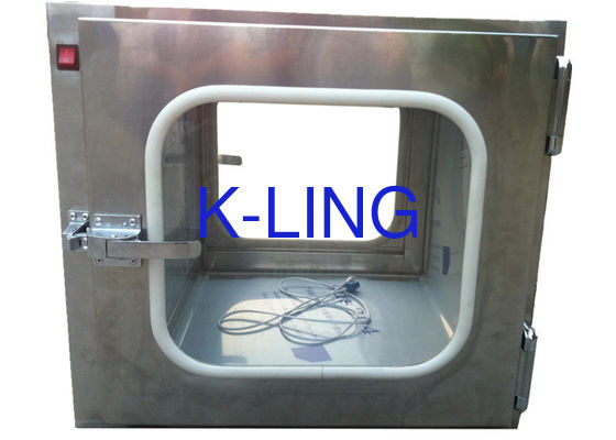 বায়োলজিকাল ইঞ্জিনিয়ারিংয়ের জন্য কাস্টম স্টেইনলেস স্টিল 201 স্ট্যাটিক ক্লিনরুম পাস বক্স