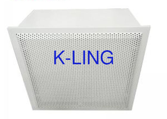 ইলেকট্রনিক প্লান্টের জন্য ক্লিনারুম হেপা ফিল্টার টার্মিনাল বক্স ক্লাস 10000