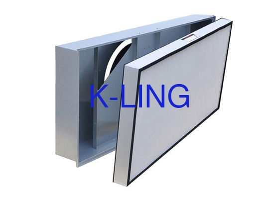 FFU ক্লিন রুম ফাইবারগ্লাস H12 H13 H14 U15 U16 Pleated HEPA এয়ার ফিল্টার / FFU রিপ্লেসমেন্ট ফিল্টার